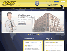 Tablet Screenshot of njbsecurity.com